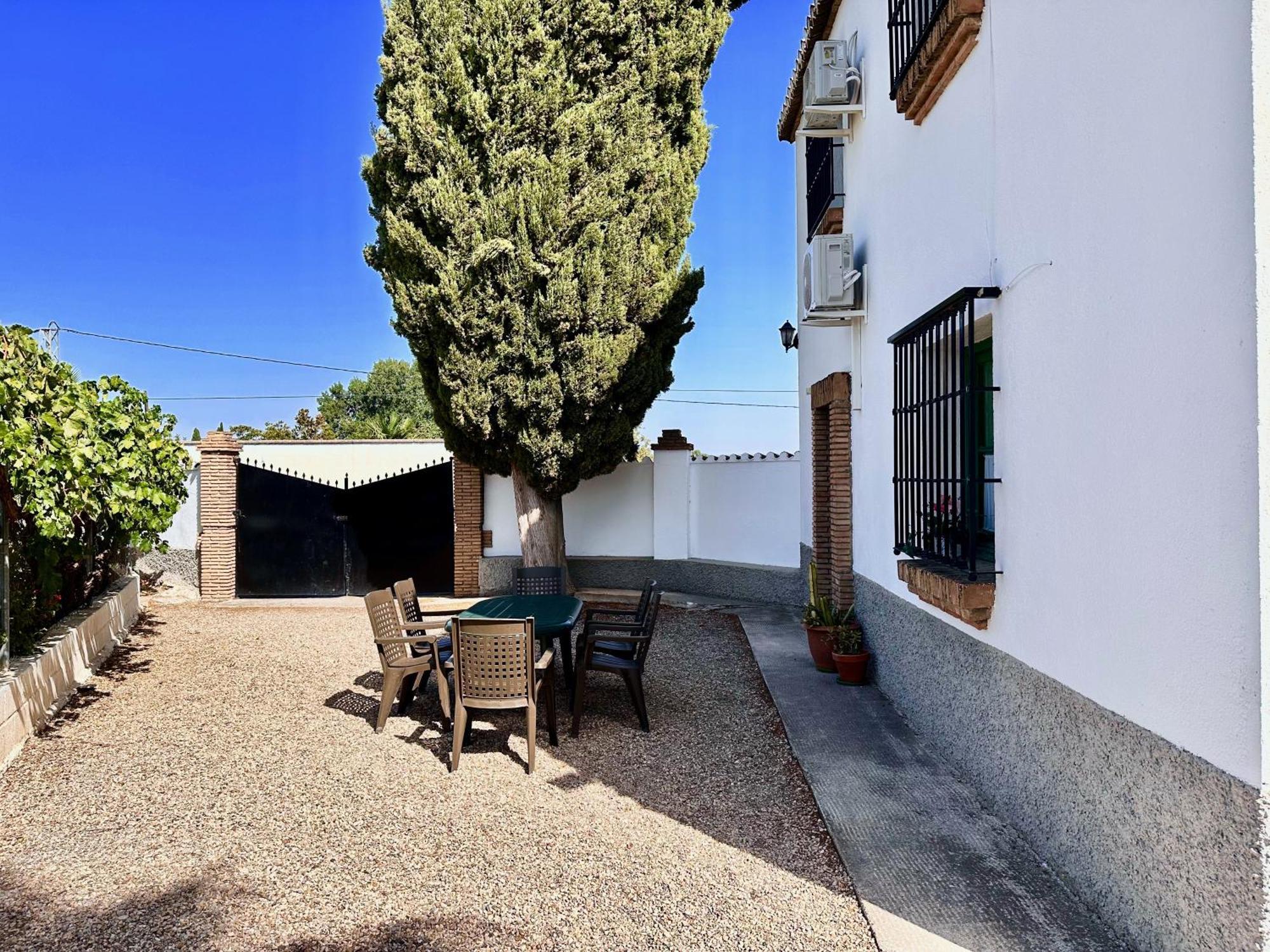 Encantador Cortijo La Emiliana A 5 Minutos Del Centro Churriana de la Vega Bagian luar foto